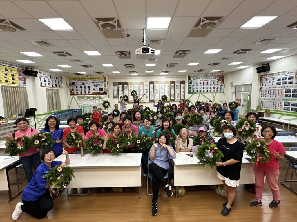 林庭維老師 花藝課程 團體花藝課程 母親節活動
