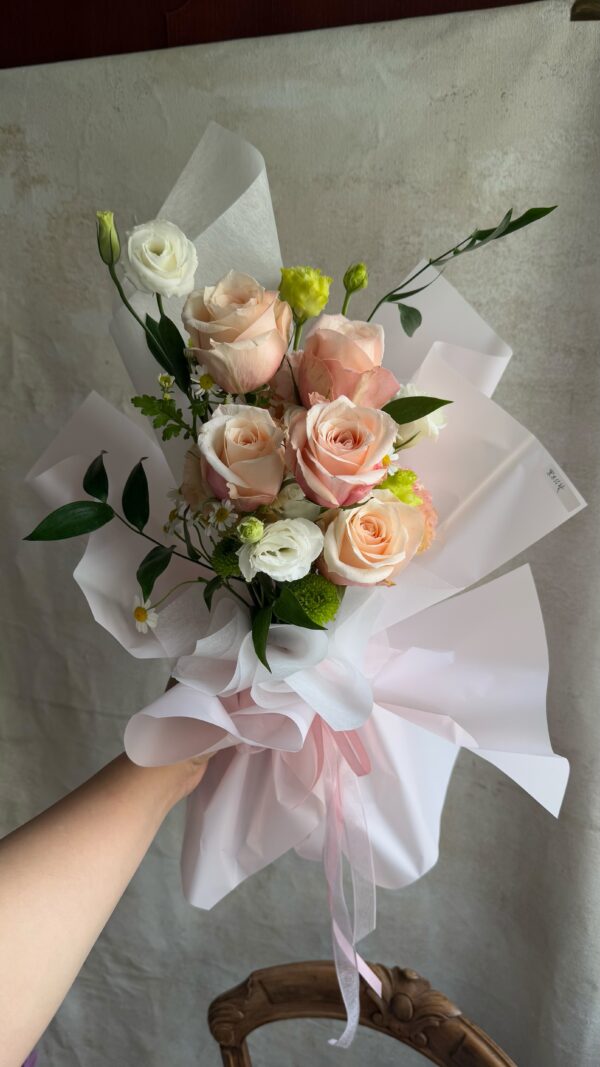 新鮮鮮花花束 清新柔美 彰化花店推薦 非洲菊